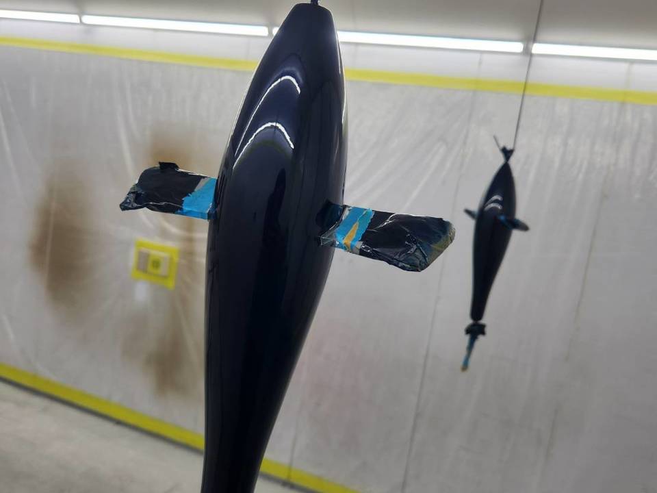 カジキ用ルアー塗装の画像